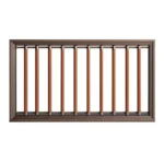 خرید رک جای شلوار کشویی عرض 760-768 میلی ‌متر موکا رونیا مدل 6090480 سری رالفی