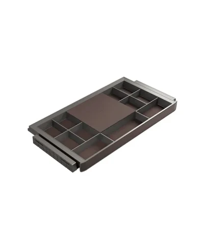 کشو لباس زیر عرض 90 طوسی تیره رونیا مدل 6180390 سری هرا