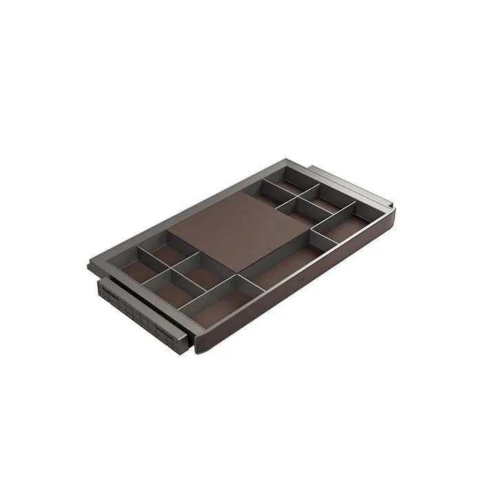 CA022U90DG-1 کشو لباس زیر عرض 90 طوسی تیره رونیا مدل 6180390 سری هرا