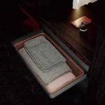 عکس کشو لباس سبد توری طوسی رونیا مدل 6120190 سری رالفی