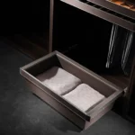 عکس کشو لباس عرض 90 طوسی تیره رونیا مدل 6180290 سری هرا