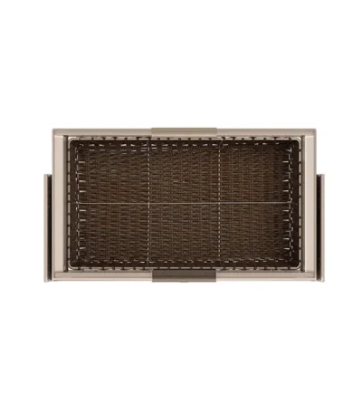 خرید کشو لباس حصیری عرض 90 کرم رونیا مدل 6050290S سری ویولت