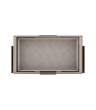 خرید کشو لباس مخمل عرض 90 کرم رونیا مدل 6053190S سری ویولت