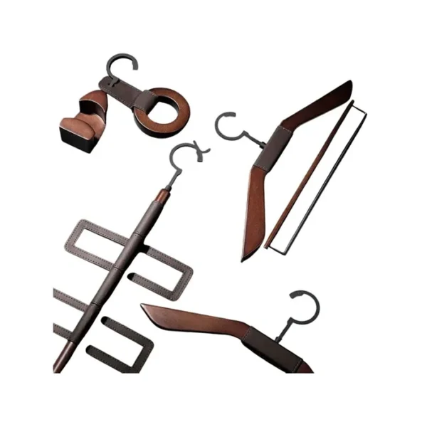 ست چوب رختی طوسی تیره رونیا مدل 6184700 سری هرا