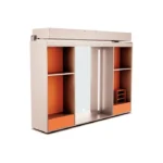 آینه آرایش آسانسوری برقی کرم رونیا مدل S5011001 سری ویولت