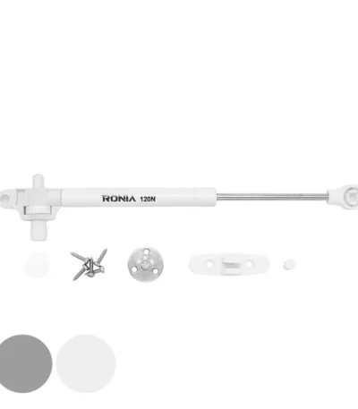 خرید جک پمپی آرامبند کابینت 120 نیوتن سفید رونیا مدل RS-HGS 120 WHITE