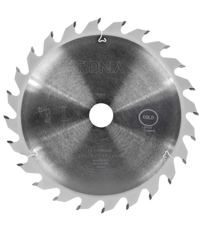 تیغ اره شیارزن 24 دندانه قطر 250 رونیا مدل RGS-GS2502430F6