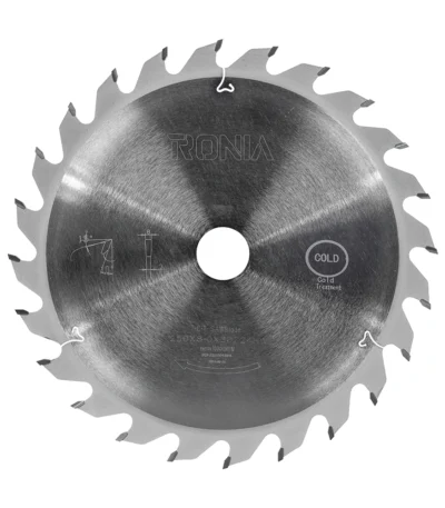 تیغ اره شیارزن 24 دندانه قطر 250 رونیا مدل RGS-GS2502430F8