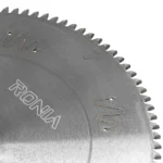 بهترین تیغ اره آلومینیوم بر دایموند 120 دندانه قطر 450 رونیا مدل RSB-AL45012032P