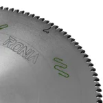 بهترین تیغ اره آلومینیوم بر 120 دندانه قطر 450 رونیا مدل RSB-AL45012032T