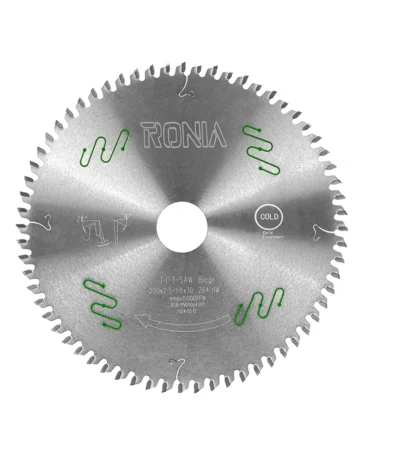 تیغ اره ام دی اف بر 64 دندانه قطر 200 رونیا مدل RSB-PM2006430T