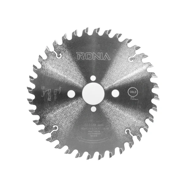 تیغ اره پانل بر 36 دندانه قطر 180 رونیا مدل RSS-43CO1803630T
