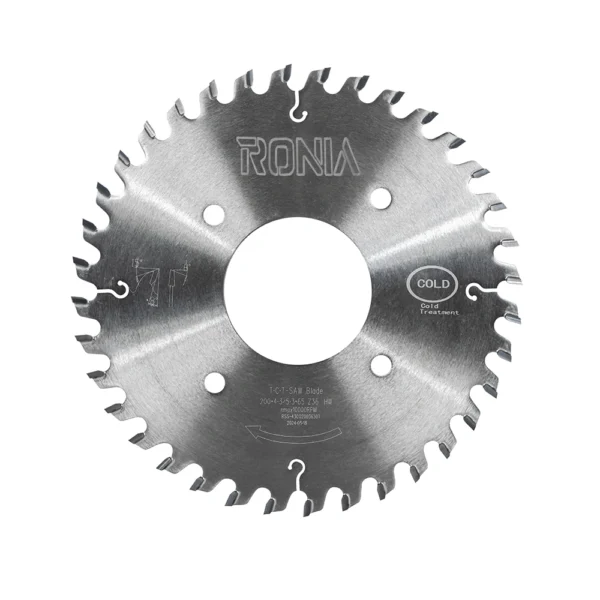 تیغ اره پانل بر 36 دندانه قطر 200 رونیا مدل RSS-43CO2003665T